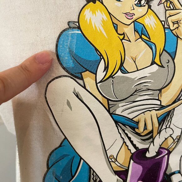 The Hundreds x Hook-Ups Alice Wonderland Limited Additions Skate Shirt Medium - Picture 5 of 16